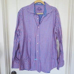 Men's Bugatchi Striped Long Sleeve Shirt